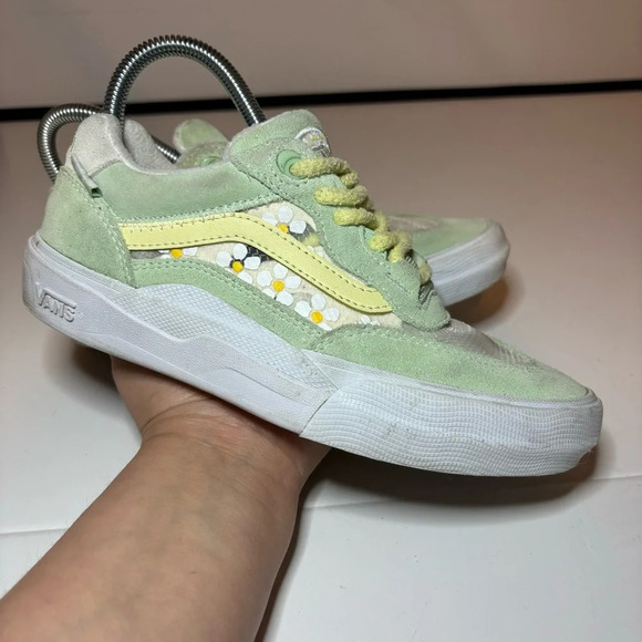 Vans Shoes - Vans Wayvee Brighton Skateboard Sneakers Pastel Green Zeuner Mens Sz 5 Women 6.5